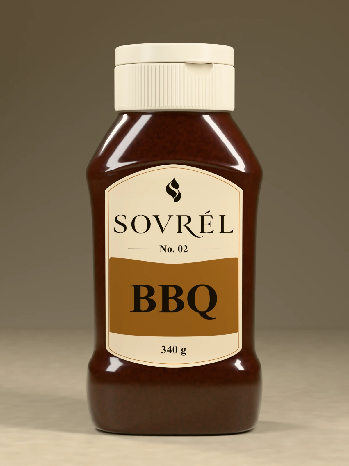 SOVRÉL BBQ 340 g sofra şişesi