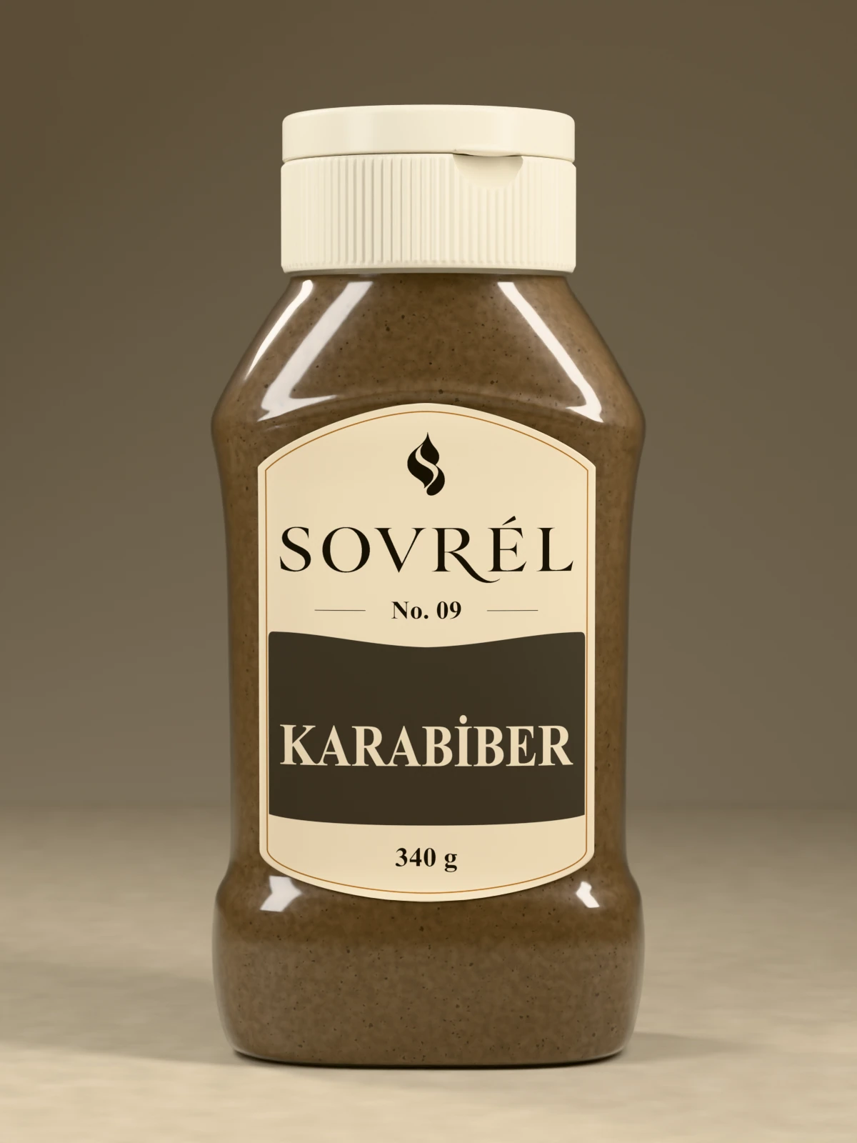 SOVRÉL Karabiber 340 g sofra şişesi