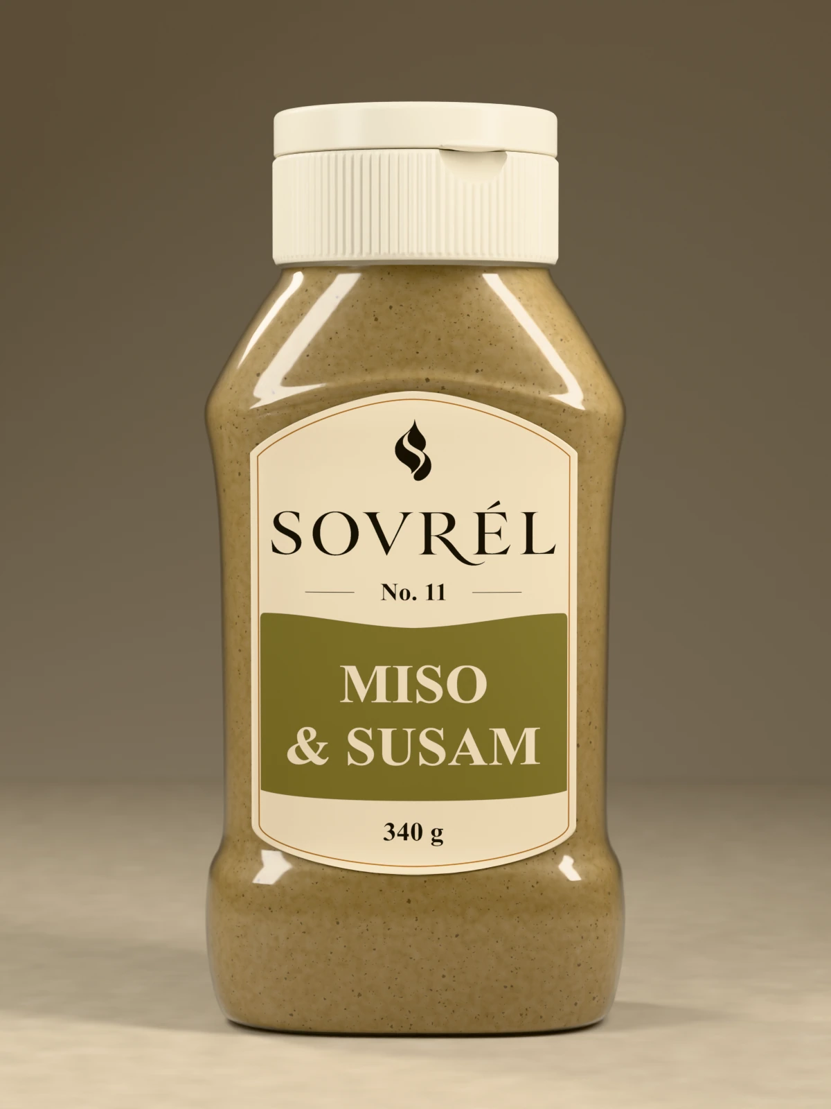 SOVRÉL Miso & Susam 340 g sofra şişesi